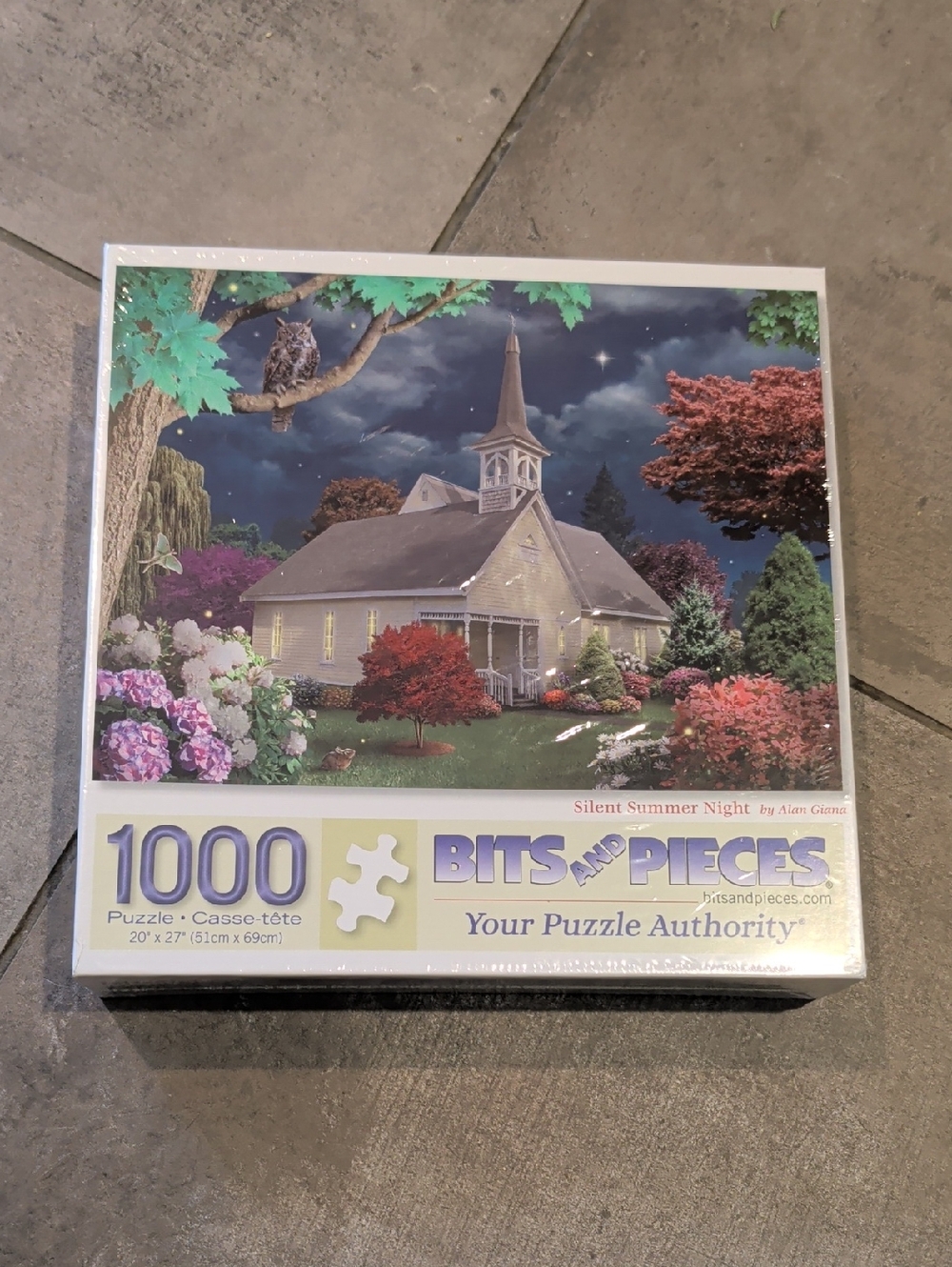 Bits And Pieces Silent Summer Night 1000-Piece Jigsaw Puzzle